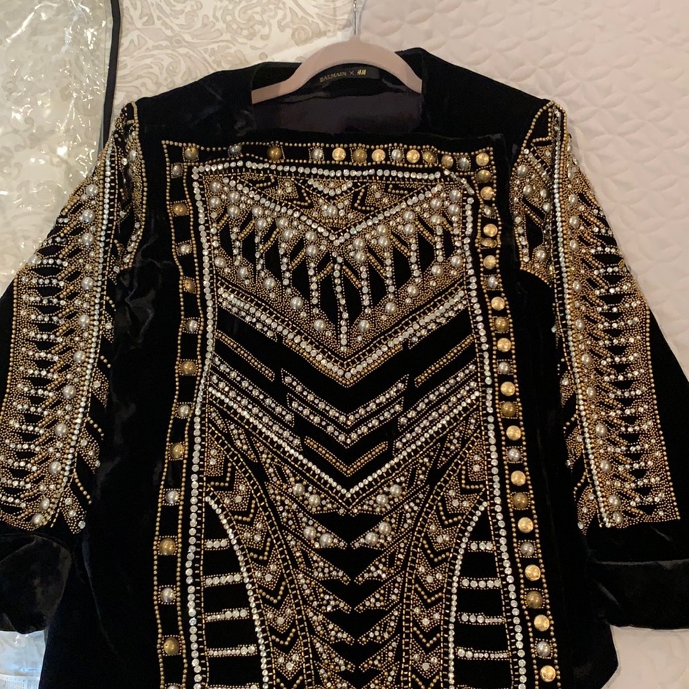 Balmain x H&M jacket new never worn.